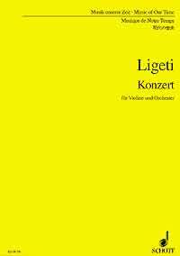 【輸入楽譜】リゲティ, Gyorgy: バイオリン協奏曲(1990-92年): スタディ・スコア