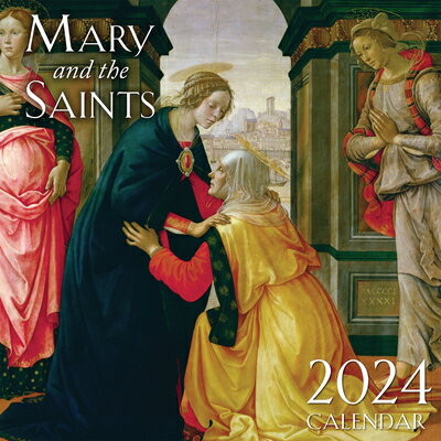 2024 Mary and the Saints Wall Calendar & CA [ Tan Books ]