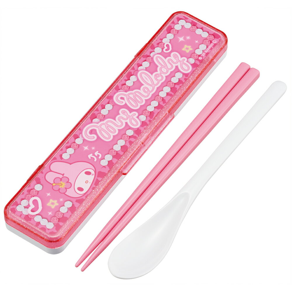 サンリオ マイメロディ スクール　お箸 スプーン お弁当 カトラリーコンビセット