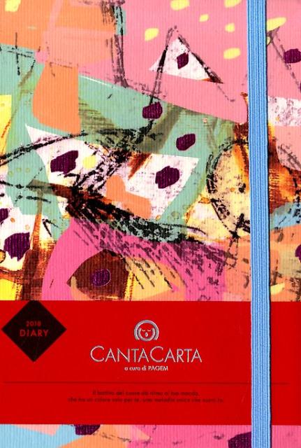 2947 ペイジェム・カンタカルタ マンスリーアジェンダB6 CANVAS 2018年1月はじまり
