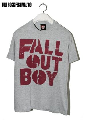 【Tシャツ】Fall Out Boy ／Cracked Grey （S）_ts販 [ フォール・アウト・ボーイ ]