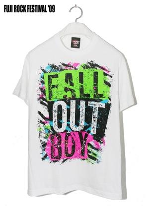 【Tシャツ】Fall Out Boy ／Ripped White （S）_ts販 [ フォール・アウト・ボーイ ]