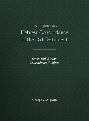 This new edition of the standard work "The Englishman's Hebrew Concordance of the Old Testament" is an improved and corrected edition that features a new, larger format. Now coded to "Strong's," it is invaluable in Bible study for those who do not know Hebrew. A new index of out-of-sequence "Strong's" numbers allows the reader to quickly and easily locate any word by its "Strong's "number. The Hebrew and English indexes have been retained.