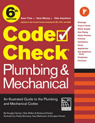 ��ŷ�֥å������㤨���Code Check Plumbing & Mechanical 6th Edition: An Illustrated Guide to the Plumbing & Mechanical Code CODE CHECK PLUMBING & MECHANIC ��Code Check�� [ Douglas Hansen ]�פβ����Ǥ������ʤ�5,940�ߤˤʤ�ޤ���