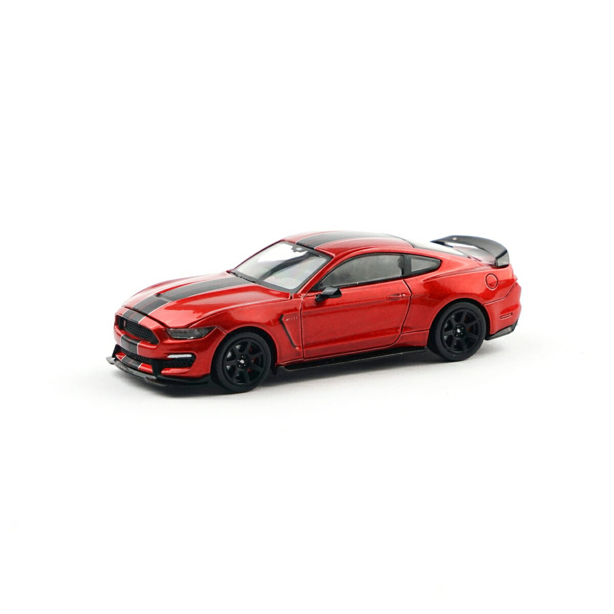 POP RACE 1/64 FORD MUSTANG SHELBY GT350R RACE RED フォード マスタング シェルビー GT350R レースレッド 【PR640578】 (ミニカー)