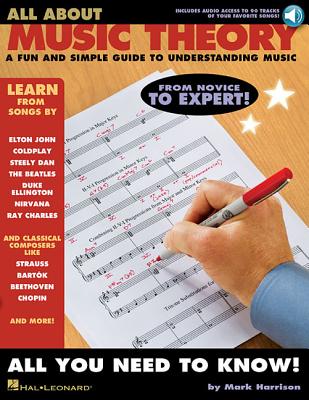 If you wish there was a fun and engaging way to help you understand the fundamentals of music, then this is it. Whether it's learning to read music, understanding chords and scales, musical forms, or improvising and composing, this enjoyable guide will help you to finally start understanding the structure and design of music. This fun-filled, easy-to-use guide includes: * Music notation * Scales and modes * Melody harmonization and counterpoint * Chord progressions * Song form and structure Listen and learn with the CD that has 90 tracks, including over 50 popular songs such as: Beauty and the Beast * Candle in the Wind * Imagine * In the Air Tonight * Killing Me Softly with His Song * Let It Be * Message in a Bottle * Misty * Satin Doll * Take the 'A' Train * Unchained Melody * What'd I Say * and more!