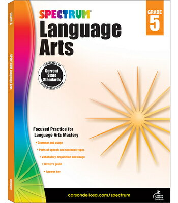 Spectrum Language Arts, Grade 5: Volume 15