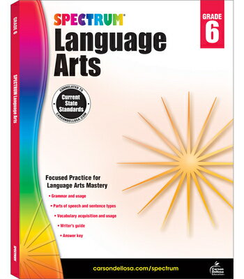 Spectrum Language Arts, Grade 6: Volume 16 SPECTRUM LANGUAGE ARTS GRD 6 （Spectrum） 