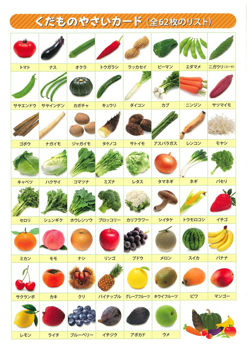楽天市場 くだものやさいカード 日本野菜ソムリエ協会 楽天ブックス みんなのレビュー 口コミ
