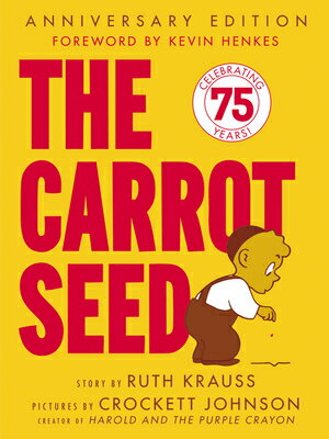 A little boy just knows that a carrot will grow from the seed that he plants--whatever his family may believe--in this brief (101 words) classic story of childhood faith rewarded. Two- and four-color illustrations.