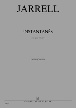 【輸入楽譜】ジャレル, Michael: Instantanes: 指揮者用大型スコア