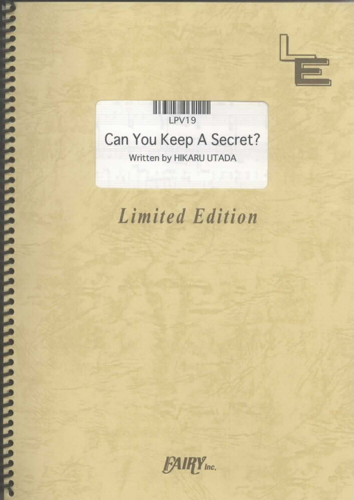 LPV19　Can　You　Keep　A　Secret？／宇