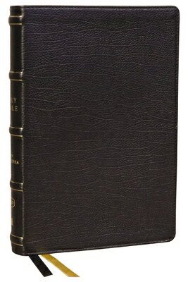 KJV Holy Bible with Apocrypha and 73,000 Center-Column Cross References, Black Genuine Leather, Red KJV CENTER-COLUMN REF BIBLE W/ [ Thomas Nelson ]