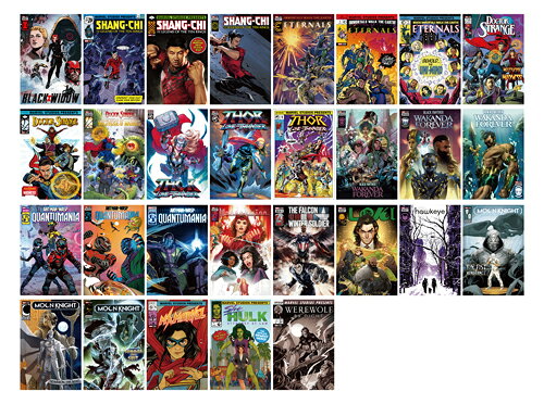 「MARVEL　STUDIOS」のポストカードセットVol．2（Comic）です。29枚入りです。【商品サイズ (cm)】(幅×高さ×奥行）：10×14.8×0.1