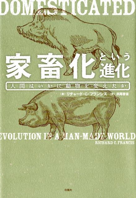 オオカミをイヌに、イノシシをブタに変えた「家畜化」。人間の作った世界で動物はどのように変わったのか？ヒトの「自己家畜化」も視野に入れ、進化発生生物学やゲノム解析など最新科学を駆使し、文明誕生の鍵を握る家畜化という進化を読み解く。