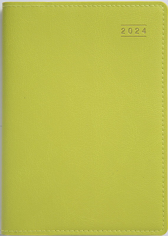 2024年　手帳　1月始まり　No.212　リシェル(R) 2　　[ベビーリーフグリーン]高橋書店　A6判　　ウィークリー （リシェル）のサムネイル