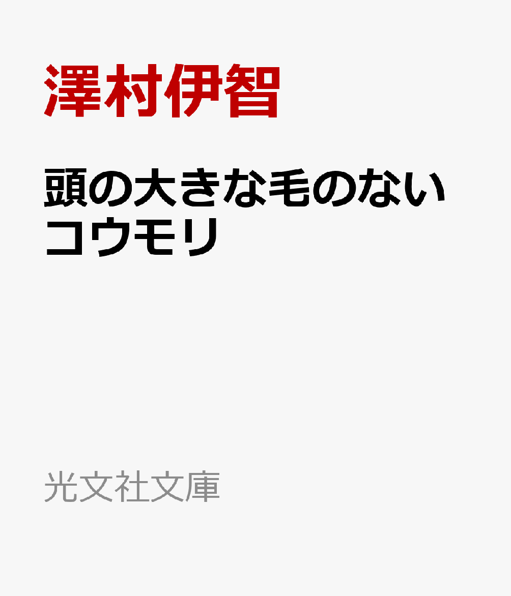 頭の大きな毛のないコウモリ 書影