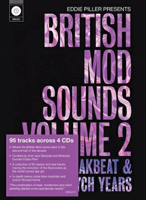 【輸入盤】Eddie Piller Presents - British Mod Sounds Of The 1960s Volume 2: The Freakbeat & Psych Years