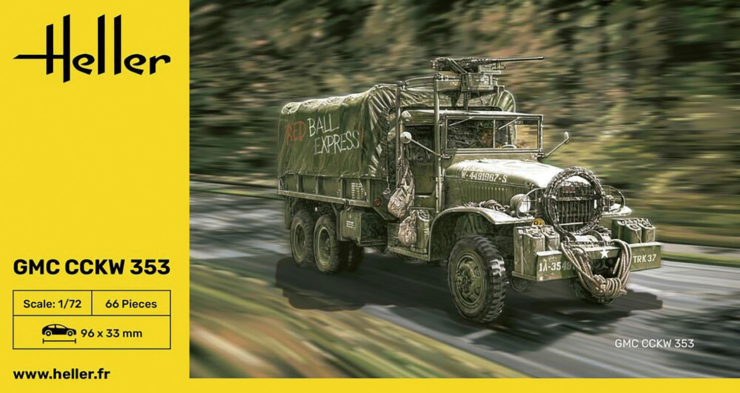 エレール 1/72 WW.II アメリカ軍 GMC CCKW 353 トラック 【HE79996】  ...