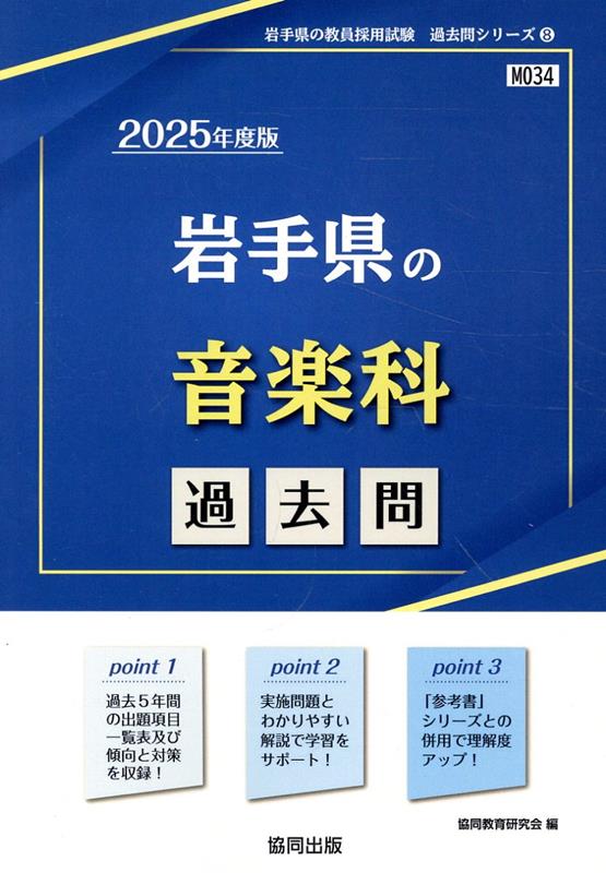 岩手県の音楽科過去問（2025年度版）