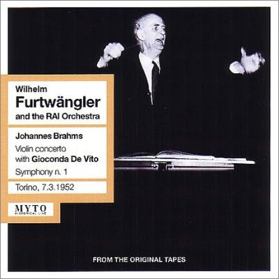 【輸入盤】交響曲第1番、ヴァイオリン協奏曲　フルトヴェングラー＆トリノRAI響、デ・ヴィート（2CD）