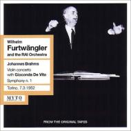 【輸入盤】交響曲第1番、ヴァイオリン協奏曲　フルトヴェングラー＆トリノRAI響、デ・ヴィート（2CD） [ ブラームス（1833-1897） ] book-19528237 楽天ブックス サンプル画像2