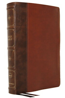 Nkjv, Large Print Verse-By-Verse Reference Bible, MacLaren Series, Leathersoft, Brown, Comfort Print NKJV LP VERSE-BY-VERSE REF BIB [ Thomas Nelson ]