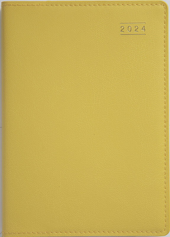 2024年　手帳　1月始まり　No.214　リシェル(R) 4　　[シャイニーレモン]高橋書店　A6判　　ウィークリー （リシェル）のサムネイル