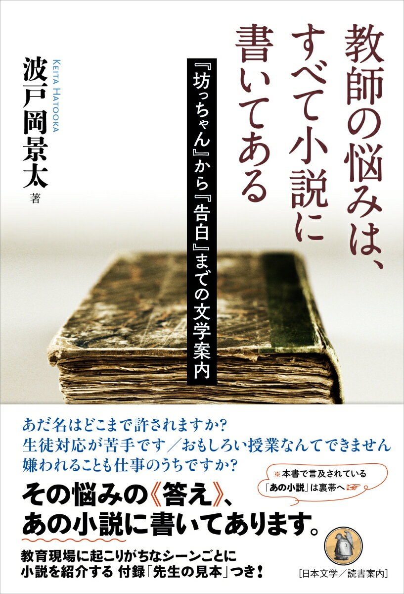 教師の悩みは、すべて小説に書いてある