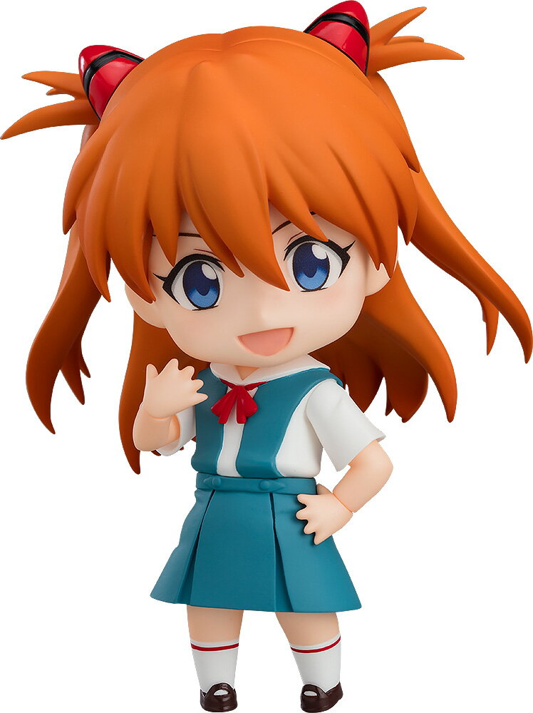 ねんどろいど 『ヱヴァンゲリヲン新劇場版』 式波・アスカ・ラングレー（二次再販）【二次再販】 (塗装済み可動フィギュア)