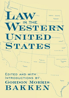 Law in the Western United States, Volume 6