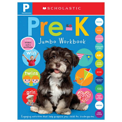 Pre-K Jumbo Workbook: Scholastic Early Learners (Jumbo Workbook) PRE-K JUMBO WORKBK SCHOLASTIC （Scholastic Early Learners） Scholastic