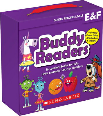 Buddy Readers: Levels E & F (Parent Pack): 16 Leveled Books to Help Little Learners Soar as Readers BOXED-BUDDY RDRS LVLS E & F PA 