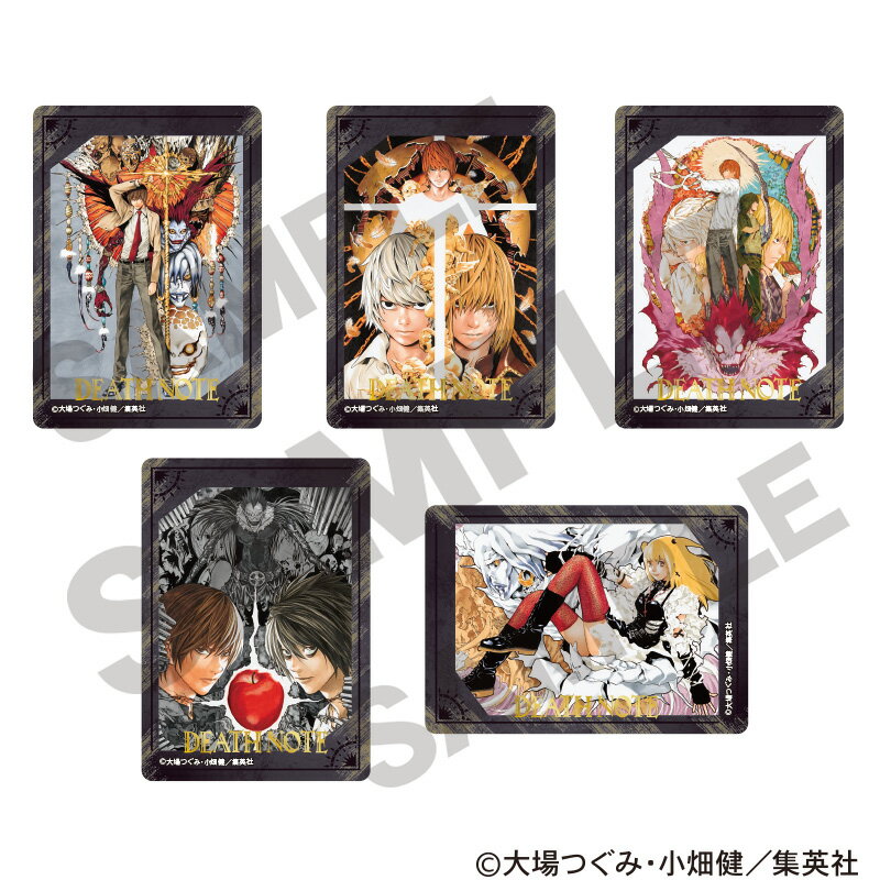 『DEATH NOTE』からトレーディングふぁぼカが登場！
※箱なし、OPP袋入り【対象年齢】：15歳以上【商品サイズ (cm)】(幅×高さ）：6.3×8.9