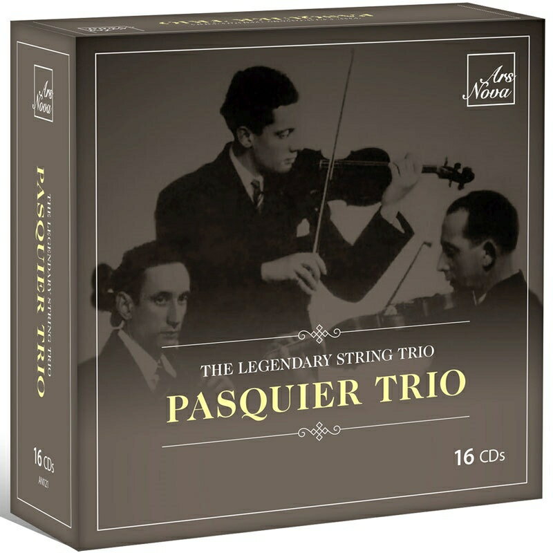 【輸入盤】パスキエ・トリオの芸術（16CD）