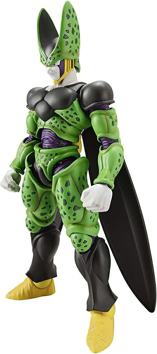 Figure-rise Standard セル(完全体)がパッケージをリニューアルして登場！！

■セルVS悟飯の対決を再現！
■かめはめ波（溜め・放出）のエフェクトパーツも付属。
■パーツ裏打ちでセルの特徴的な模様を再現！
細密な設計と造形によりキャラクターの肉体を自然な造形で再現。
■強靭な筋肉パーツを組み合わせることで、ドラゴンボールのキャラクターの鍛え抜かれた肉体を自分の手で作り上げることができる、新たなプラモデル構築システムだ!!

【付属品】
■表情パーツ×2
■ハンドパーツ×4（左右こぶし、左右開き手）
■必殺技エフェクト×2（かめはめ波溜め、放出）
■必殺技エフェクト用台座×1
■ホイルシール×1【対象年齢】：15歳以上