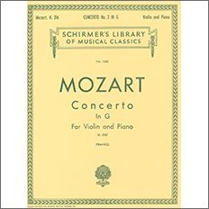 【輸入楽譜】モーツァルト, Wolfgang Amadeus: バイオリン協奏曲 第3番 ト長調 KV 216/フランコ編