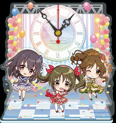 アイドルマスター シンデレラガールズ ぷちちょこ ミニアクリル置時計 ビビッドカラーエイジ Ver.