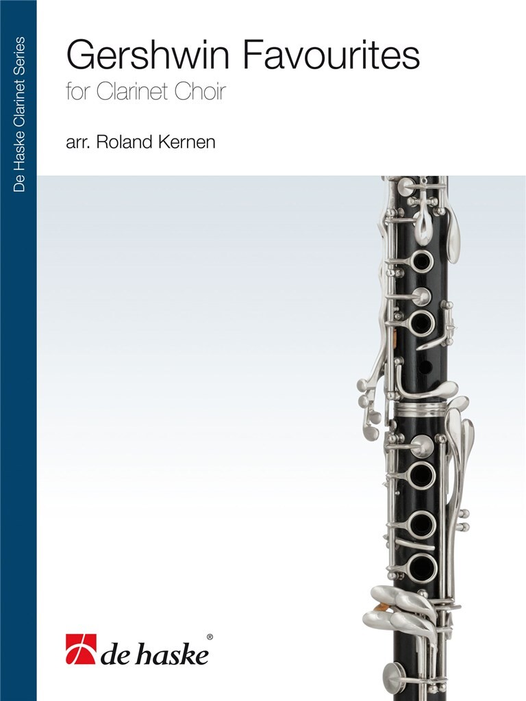 【輸入楽譜】ガーシュウィン, George: ガーシュイン・フェイヴァリット(クラリネット・クワイアー用編曲版)/ケルネン編曲: スコアとパート譜セット