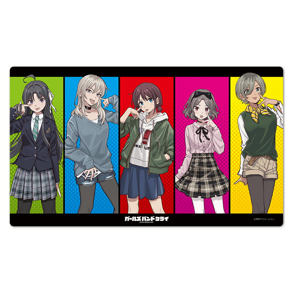 アニメ「ガールズバンドクライ」 キャラクターラバーマット トゲナシトゲアリ vol．3