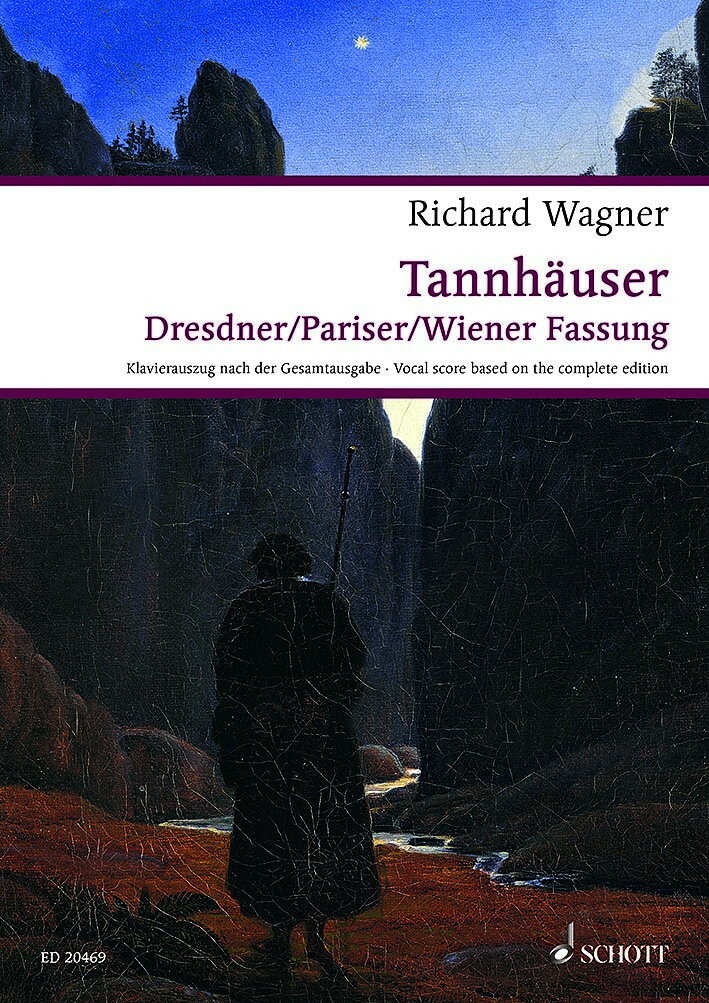 【輸入楽譜】ワーグナー, Richard: オペラ「タンホイザー」(独語・仏語)/W. M. Wagner編