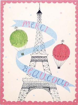 Paris Thank You Cards PARIS THANK YOU CARDS [ Galison ]