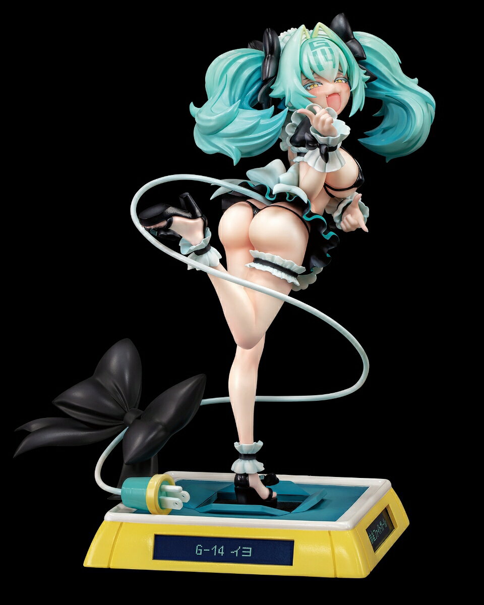 イヨですヨ！！
イヨはスゴイ子、人気な子！
「ローシャンテメイド 夏ver.」衣装になって遂にフィギュア化ですヨ！
 
ほらほらマスター見てくださいヨ、くるっと振り向いたこの瞬間！
ヒップから太ももにかけてのやわらか?いライン、しっかり可愛く仕上げてありますヨ！
たっぷりのフリルも、一枚一枚ふわっと空気を含んでいるみたいに立体的♪
揺れるツインテールとしなやかに伸びるコードが、全体をも?っと華やかに見せてくれちまってますねぇ♪ 
どの角度から見ても可愛い？
ウェヘヘヘ♪
マスターは本当にイヨのことが大好きですねぇ♪

となれば！
有機生命体の割に聡明なマスターならお分かりですよね！？
さぁさぁお早くハリアップ！

※掲載している写真は開発中のものです。
実際の商品とは異なります。

【付属品】
本体、台座

&copy;Konami Arcade Games

・ホビー系商品についての諸注意
メーカー都合により発売の大幅な延期が発生する可能性がございます。
予約商品についてはメーカーから順次入荷次第の発送となります。メーカー公表の発売日とは異なる場合がございますのでご了承ください。【対象年齢】：15歳以上【商品サイズ (cm)】(高さ）：25