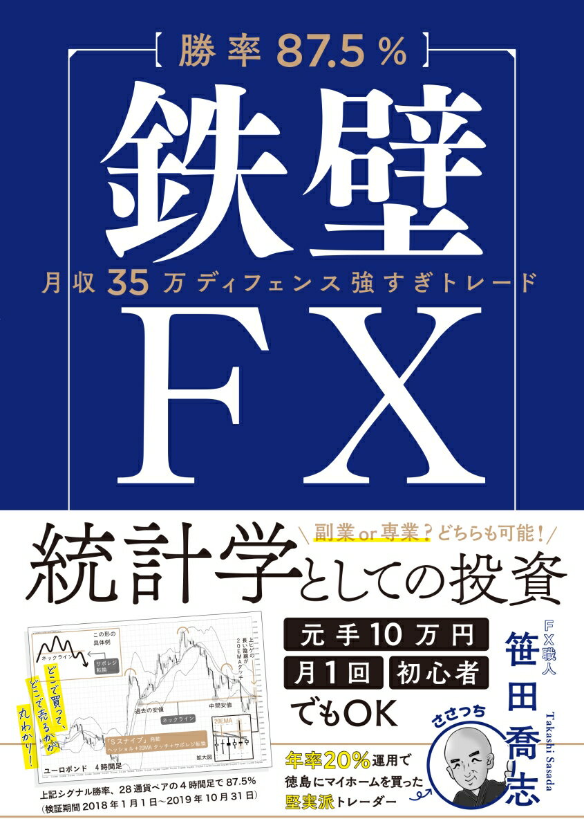 「なにがなんでもＦＸで大儲けしたい」という思いは、トレードで失敗する大きな原因である。副業ｏｒ専業？どちらも可能！統計学としての投資。元手１０万円、月１回、初心者でもＯＫ。