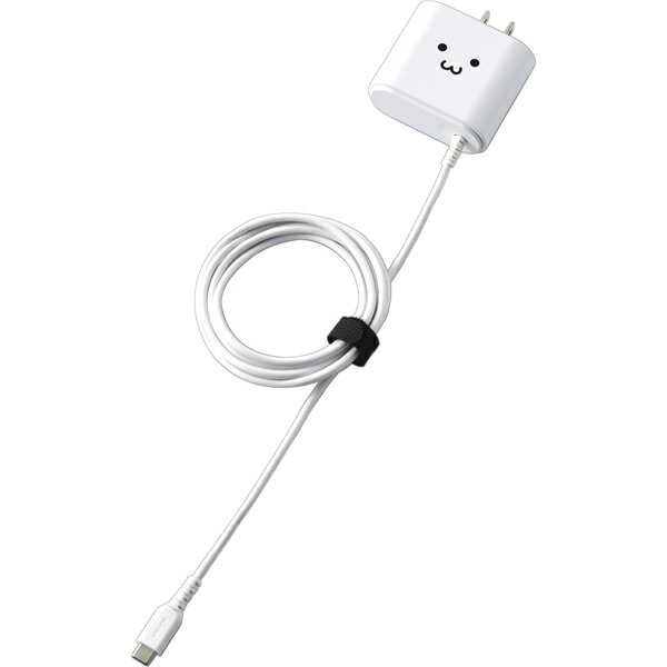 AC充電器/Type-Cケーブル一体型/2.4A出力/1.5m MPA-ACC01WF