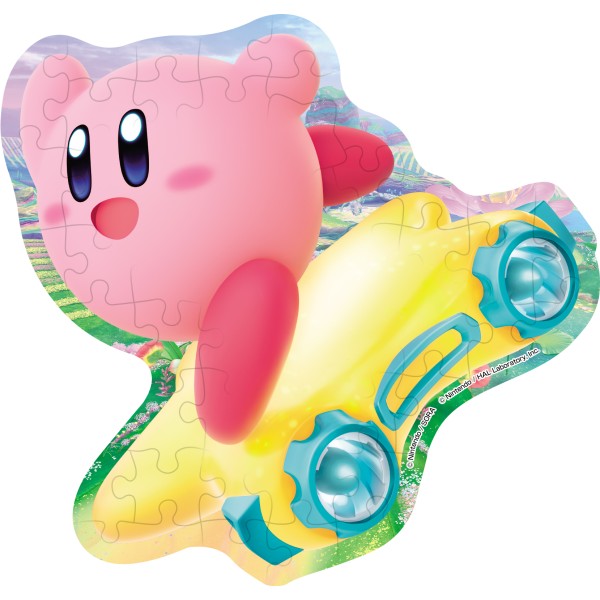 Nintendo Switch? 2 専用ソフト「カービィのエアライダー」のかたどーるジグソーが新登場! 完成デザインがカービィたちのシルエットをかたどっておりキャラクターごとに異なった形に組み上がります。※Nintendo Switchは任天堂の商標です。
&copy; Nintendo / SORA　&copy; Nintendo / HAL Laboratory, Inc.