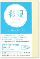 PCM竹尾 プリンタ用紙 彩現 ポストカード マーメイド 白 1742193