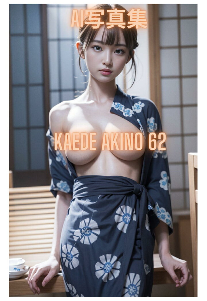 【POD】AI写真集 秋野楓 Kaede Akino 62 [ 秋野楓 ]