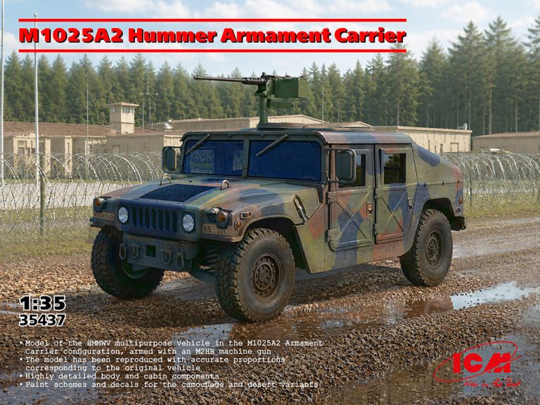 1/35 M1025A2 ハマー 武装型 【35437】 (プラモデル)