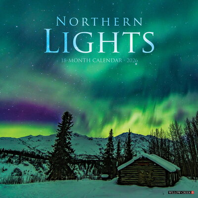 Northern Lights 2026 Wall Calendar NORTHERN LIGHTS 2026 WALL CAL [ Willow Creek Press ]